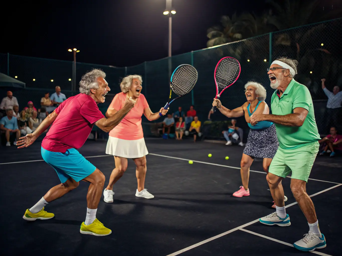 Players of various ages engaged in a structured tennis training session, focusing on specific drills and techniques at ASS ERVY TENNIS.